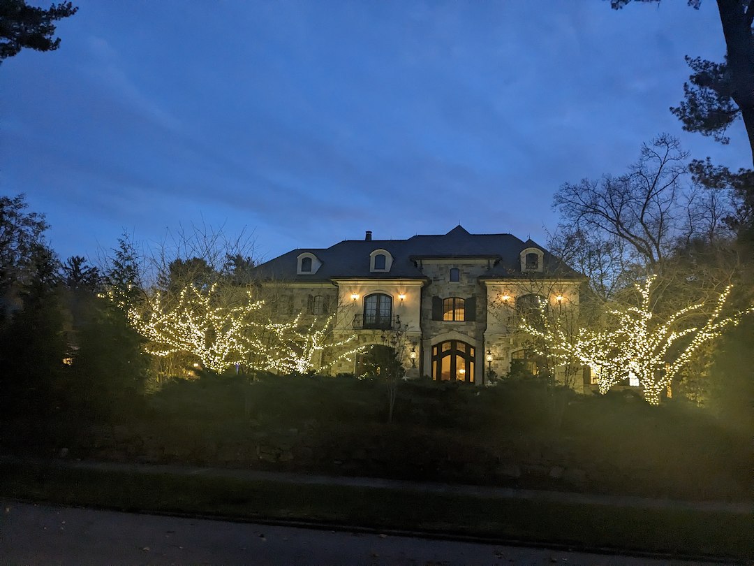 Christmas Lighting Tree Wraps in Brighton 